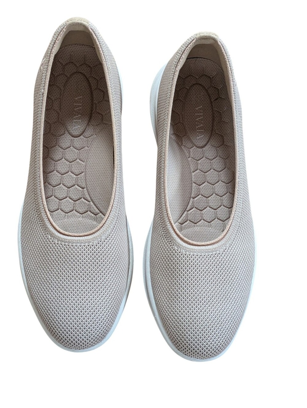 Vivaia Walker Pro Hybrid Ballet Flats -Izabel Mousy Taupe Size 39.5 - Picture 3 of 10